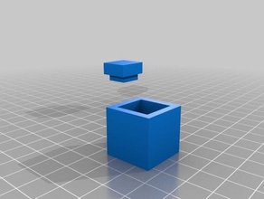 scatola e il coperchio La stampa 3d la salvia 3d print model - Mito3D