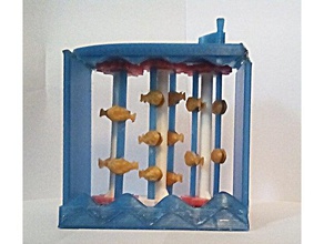 balık otomat mekanik oyuncaklar 3d print model - Mito3D