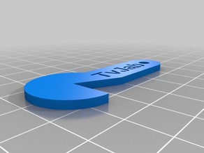 tvjab shopping cart coin customized 3d print model - Mito3D