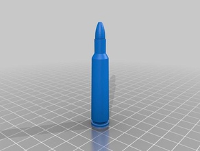 6mm blank tools amunition bullet gun snapcap 3d print model - Mito3D