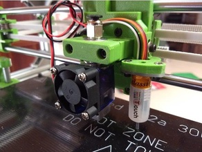 bltouch montagem de duto do ventilador cabo suporte hipercubo Impressora 3d peças 3d print model - Mito3D