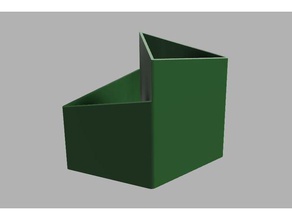triangular sostenedor de la pluma oficina 3d print model - Mito3D