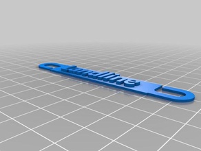 my customized cable labels - landline organization 3d print model - Mito3D