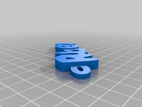 rubén llaveros personalizado 3d print model - Mito3D