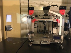 velleman vertex k8400 der vorderen Luke-regler 3d-Drucker Teile Tür-Scharniere Luke - Knopf Magnete 3d print model - Mito3D