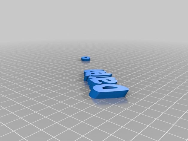 damian name tag organization customized 3D print model - Mito3D