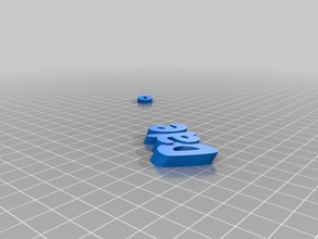 dale name tag organization customized 3d print model - Mito3D