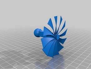 naso spinner giocattoli meccanici la giocoleria 3d print model - Mito3D