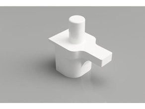 cozinha carcaça de suporte prateleira pin peças substituição pino 3d print model - Mito3D
