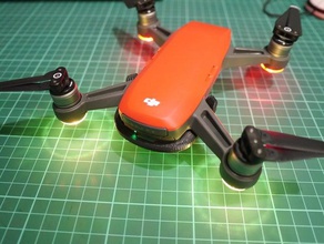 suporte para bateria de dji faísca r c veículos a da drone drones 3d print model - Mito3D