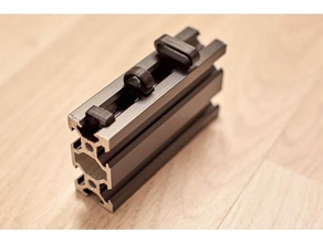 v-slot cable clips parts clip holder management openbuilds ribbon vslot 3d print model - Mito3D