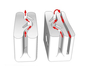 brutto tubo di dentifricio spremiagrumi bagno il 3d print model - Mito3D