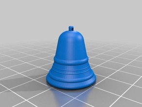 ornamento campana arredamento di natale decorazione decorazioni 3d print model - Mito3D