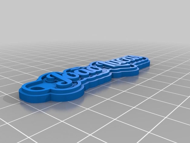 chaveiro joao lucas chaveiros personalizado 3D print model - Mito3D