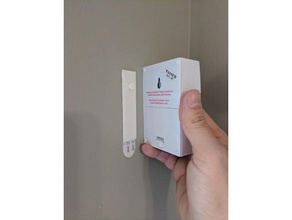 pebble smart doggie doorbell receiver wall hanger pets 3d print model - Mito3D