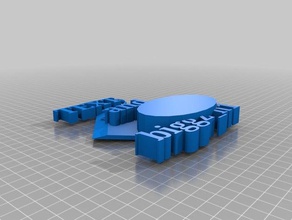 tremendo blad La impresión en 3d 3d print model - Mito3D
