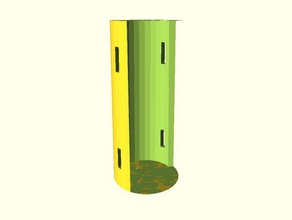 baseball bat gauntlet - parameteric 3d print model - Mito3D