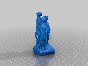 meerkats 3d printing 3d print model - Mito3D