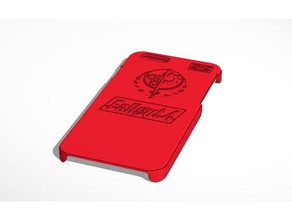 fallout phone case mobile brotherhood steel customized 4 iphone 6 remix 3d print model - Mito3D