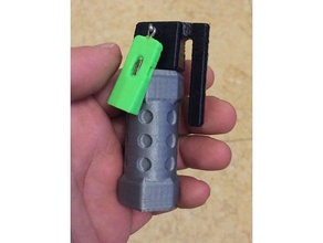 flash bang grenade conteneur de stockage l'organisation 3d print model - Mito3D