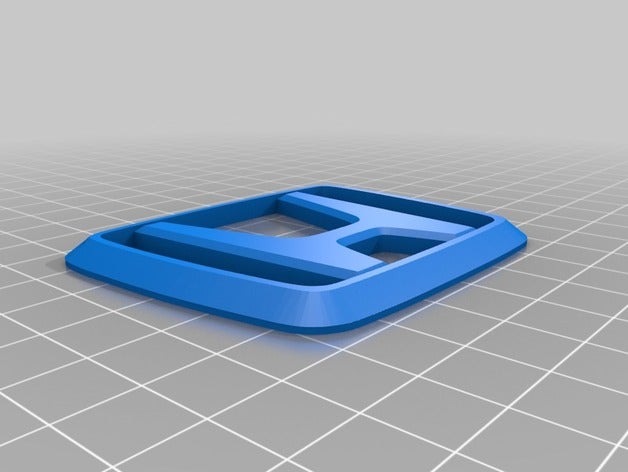 klassische honda-emblem automotive honda 3D print model - Mito3D