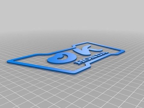 ok honda emblema de la automoción 3d print model - Mito3D