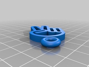 mcm key chain remix 3d printing 3d print model - Mito3D