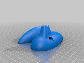 4 hole ocarina 3d printing 3d print model - Mito3D