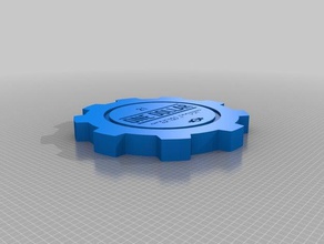 fallout poker chip 3d baskı 3d print model - Mito3D