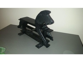cavallo a dondolo 3d print model - Mito3D