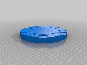poker chip 3d baskı 3d print model - Mito3D