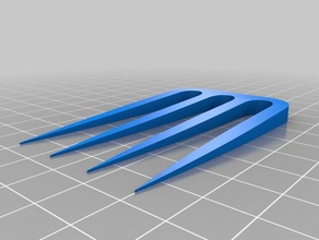 pitch fork 3d printing 3d print model - Mito3D
