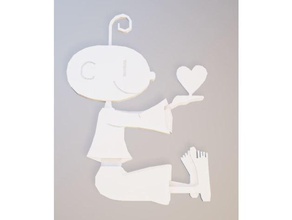 der kleine yogi sculptures emoji facebook 3d print model - Mito3D