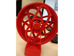 leonardo ' s perpetual motion machine mechanische Spielzeuge Spaß da vinci math mechanisch ist Physik - Spielzeug 3d print model - Mito3D