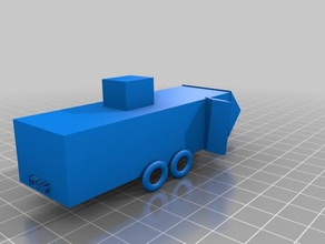 trailer Gebäude & Strukturen 3d print model - Mito3D