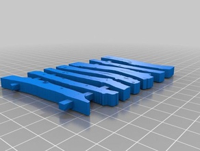 ahşap çit binalar ve yapılar 3d print model - Mito3D