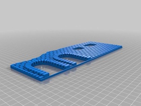 kırık tuğla duvar binalar ve yapılar 3d print model - Mito3D