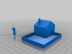 maison bâtiments et structures 3d print model - Mito3D