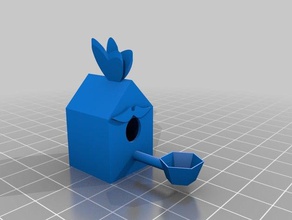 pazzo birdhouse edifici e strutture crazy 3d print model - Mito3D