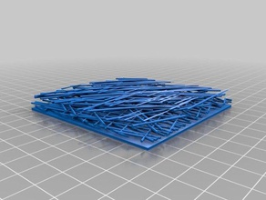 hay covered floor tile buildings & structures 3d print model - Mito3D