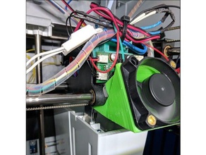 capa conducto del ventilador Impresora 3d de las piezas bowden da vinci la 3d print model - Mito3D