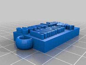 tornadoes keychain 3d printing 3d print model - Mito3D