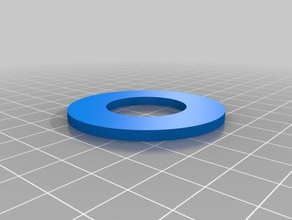 25mm washer parts customized 3d print model - Mito3D