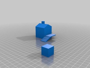 red house Gebäude & Strukturen 3d print model - Mito3D