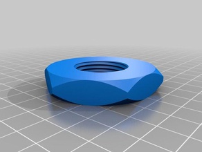 25mm nut parts customized 3d print model - Mito3D