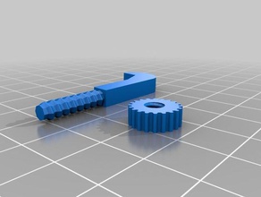 freno mosquitera peças de substituição 3d print model - Mito3D
