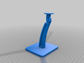 pastel de movil - regulable pie modelos 3d print model - Mito3D