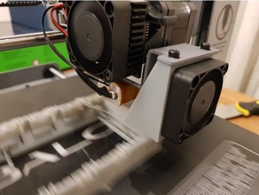 balco printer fan shroud replacement 3d parts 3d print model - Mito3D