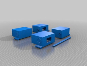 tronxy x5s power supply cover 3d printer parts 3d print model - Mito3D