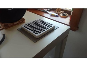 hepa + filtre à charbon actif -- remix manque de profondeur la table Imprimante 3d accessoires 120mm Ventilateur carbone poussière le ikea jeremyunplugged jerry nz 3d print model - Mito3D